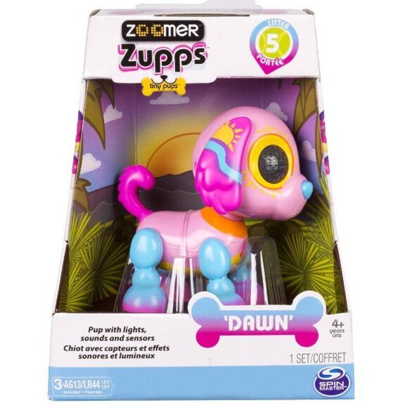 Zoomer Zupps Pups Spaniel  Dawn w/Lights, Sounds and Sensors New in Box Age 4+ - Picture 3 of 14